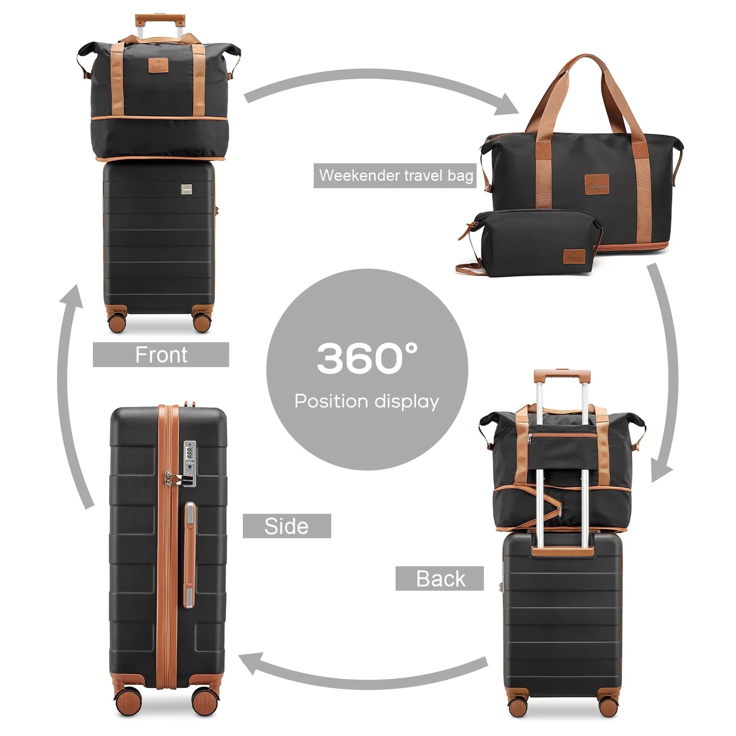 4 Piece Luggage Set