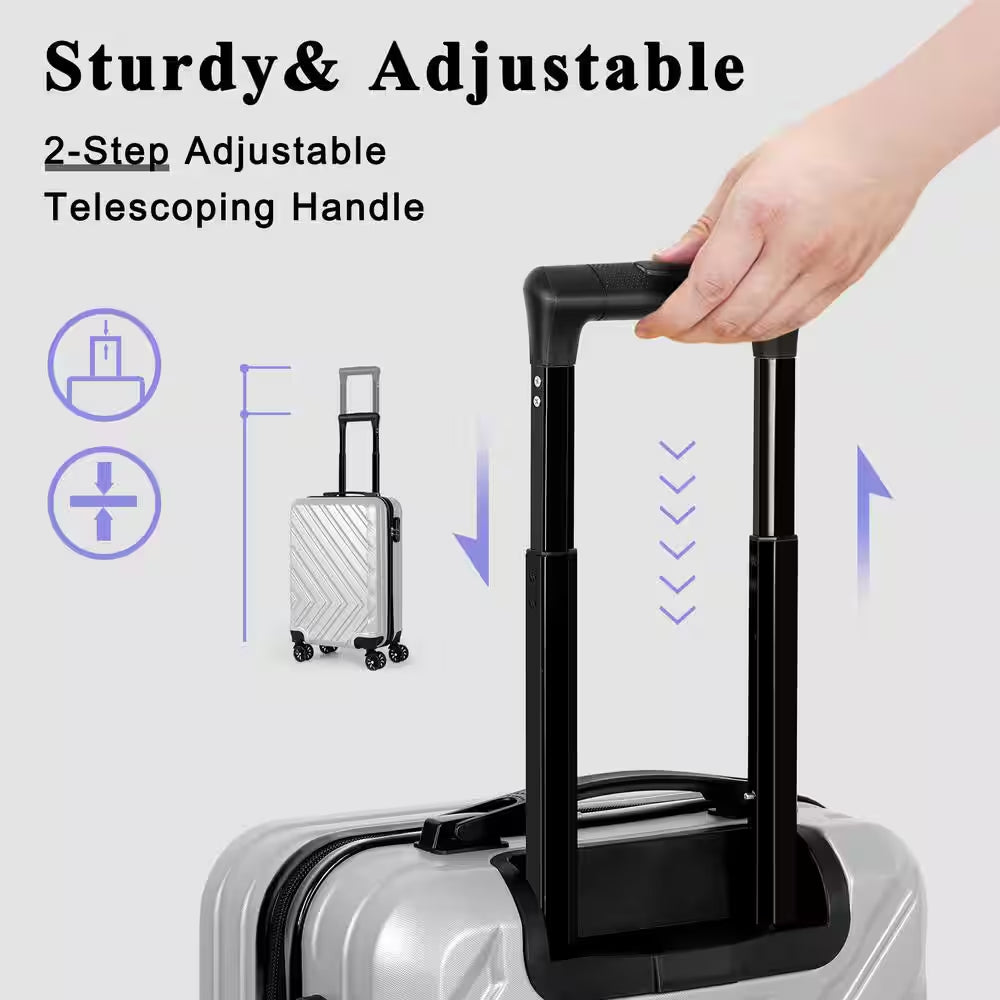 20” Hardside Carry-On Spinner Suitcase