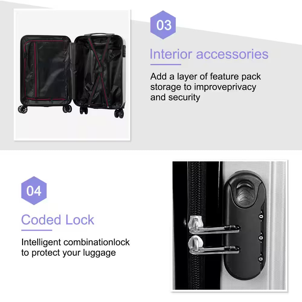 20” Hardside Carry-On Spinner Suitcase