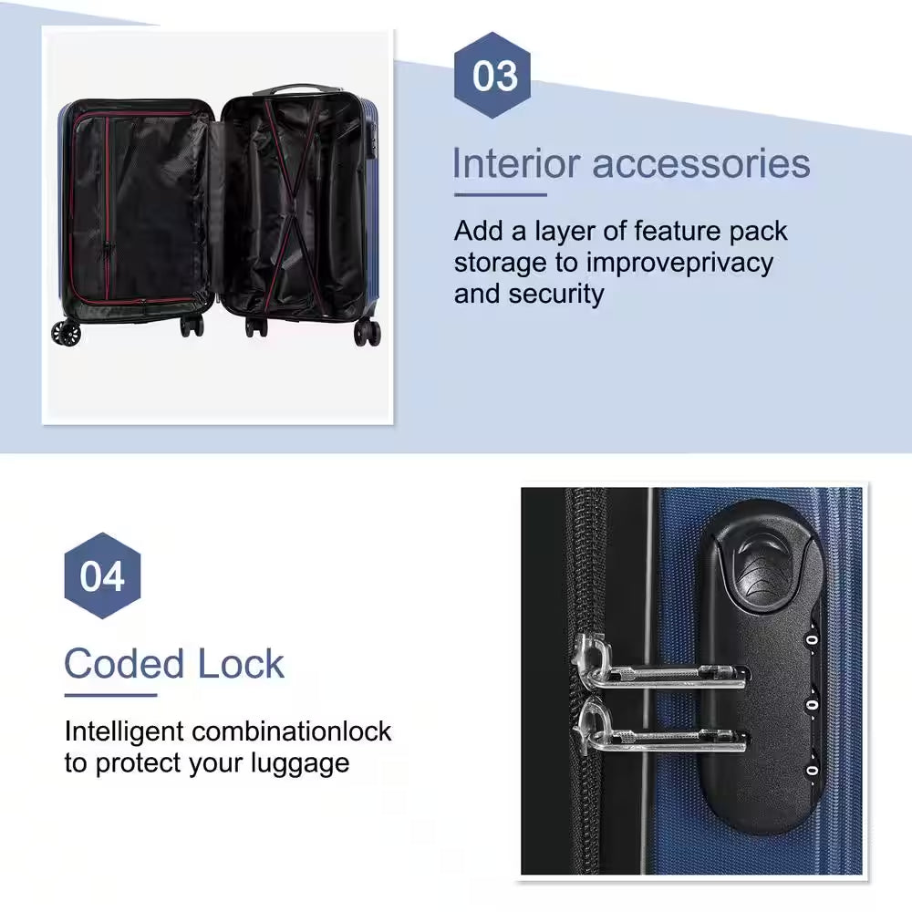 20” Hardside Carry-On Spinner Suitcase