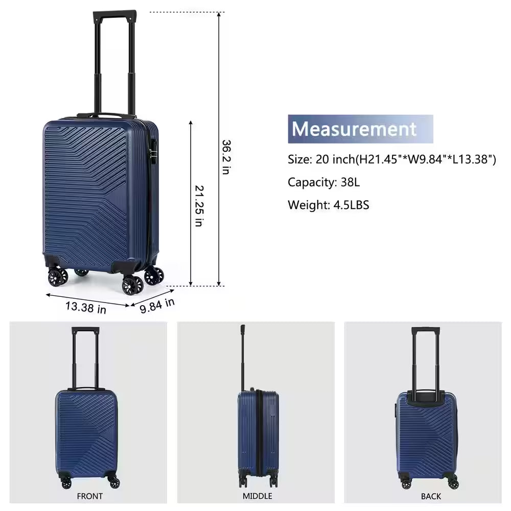 20” Hardside Carry-On Spinner Suitcase