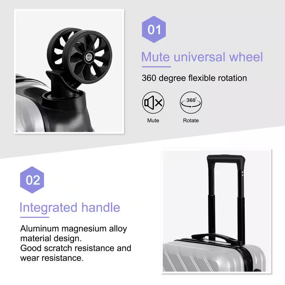 20” Hardside Carry-On Spinner Suitcase
