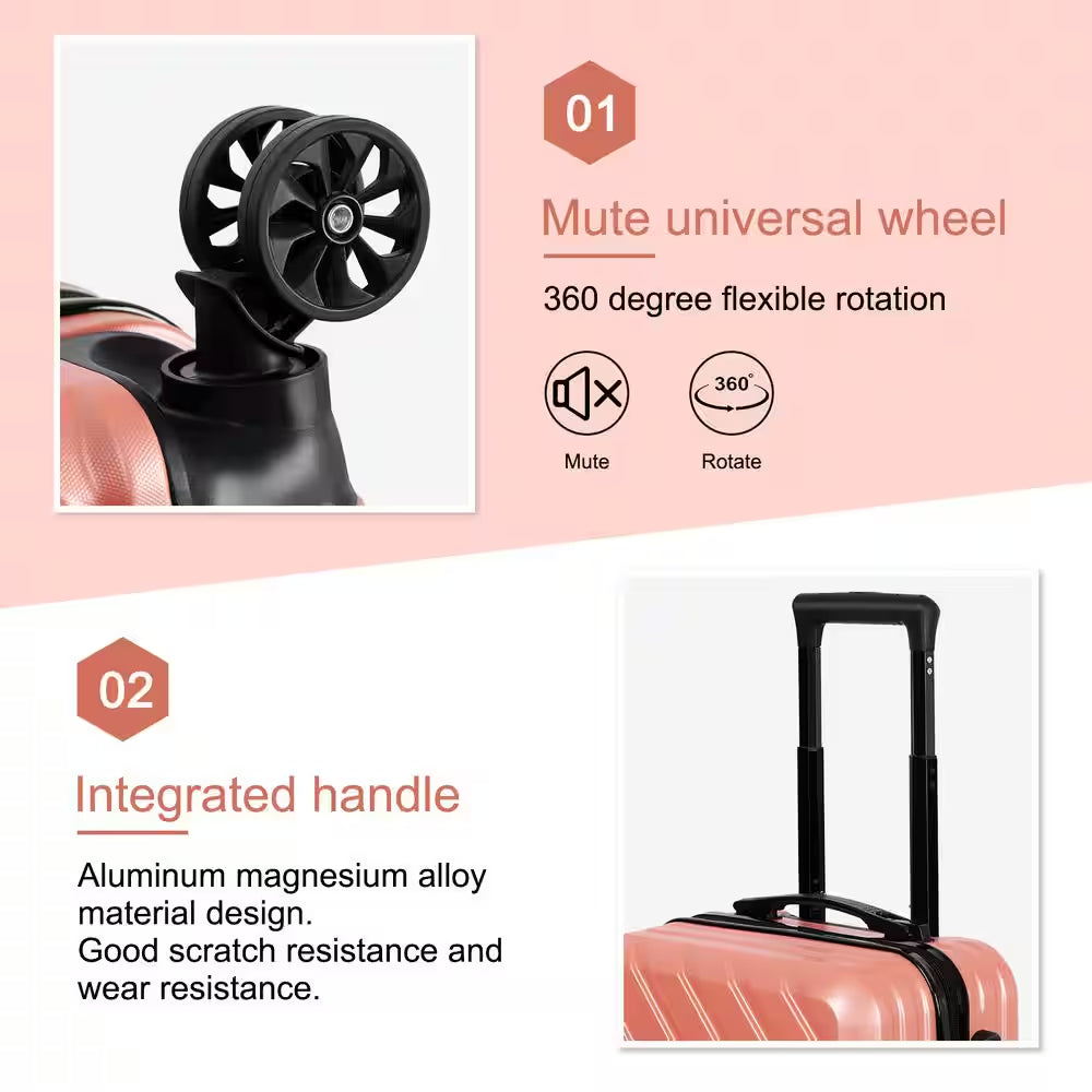 20” Hardside Carry-On Spinner Suitcase