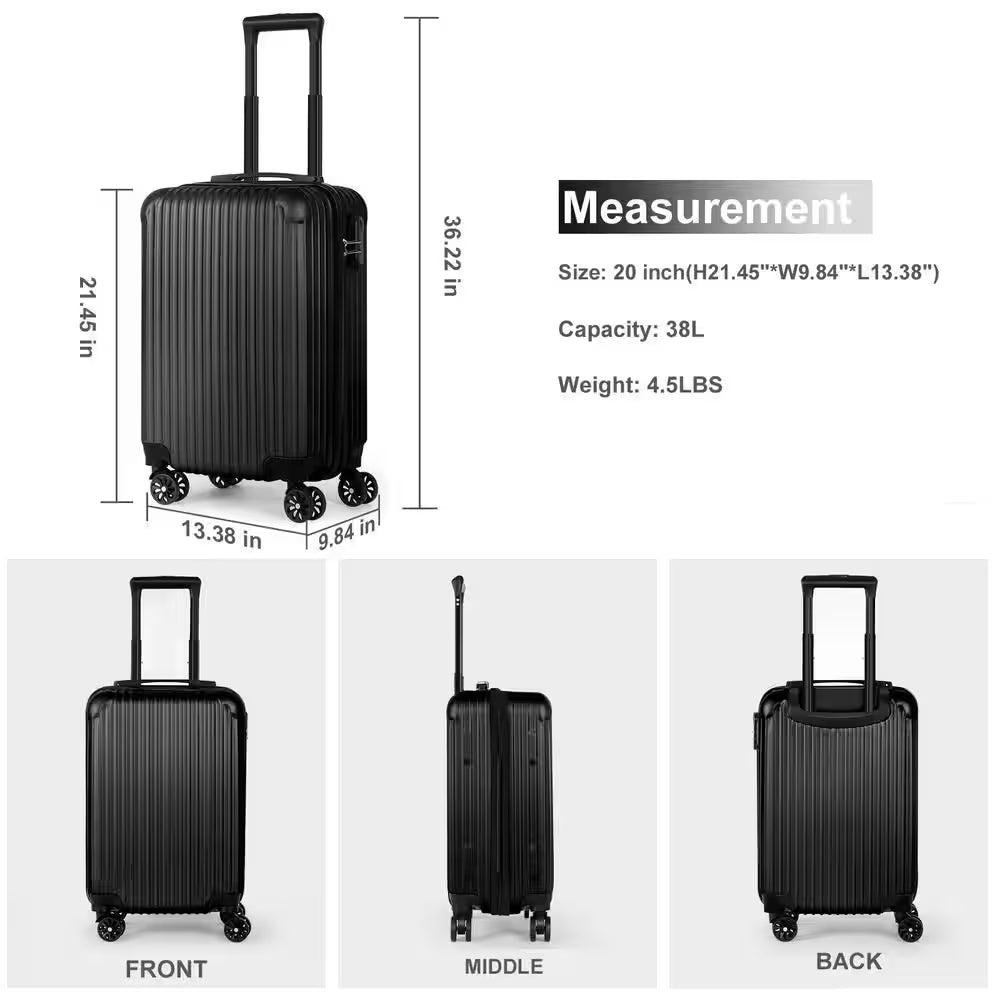 20” Hardside Carry-On Spinner Suitcase