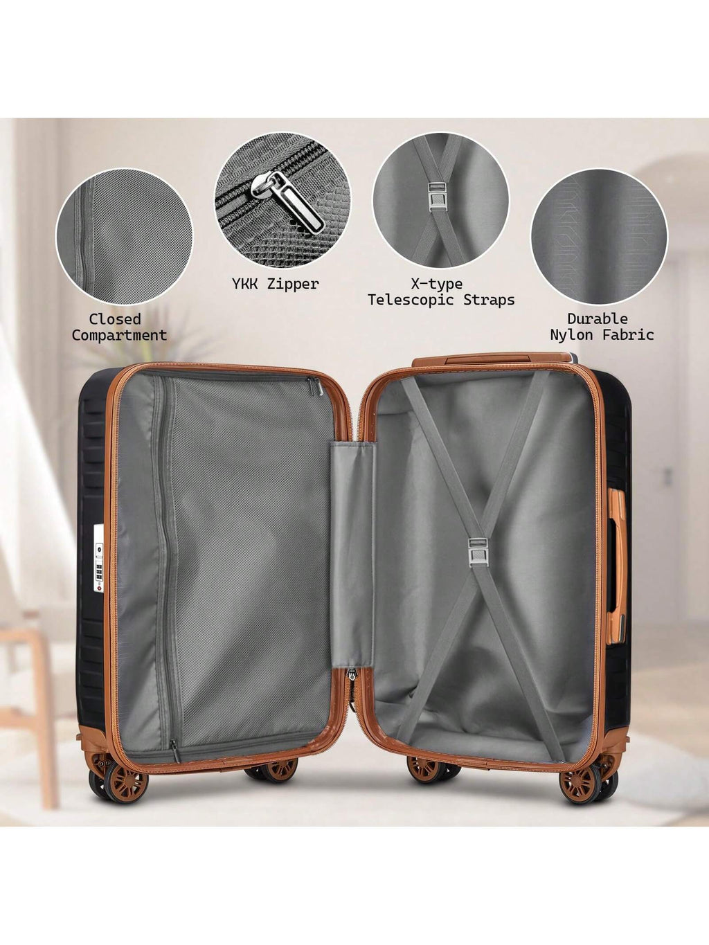 Joyway Melalenia 7-Piece Luggage Set