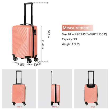 20” Hardside Carry-On Spinner Suitcase