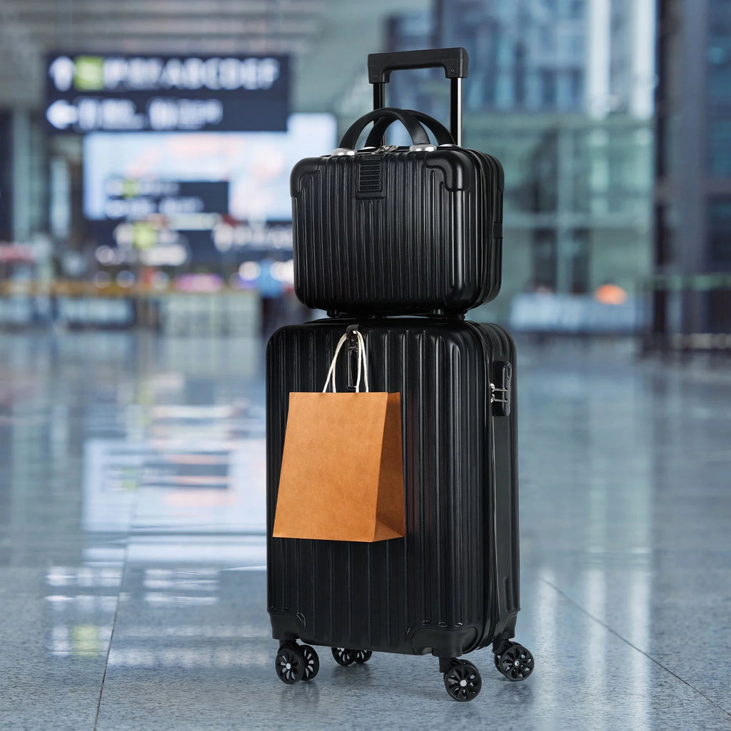 2-Piece Premium Rolling Luggage Set