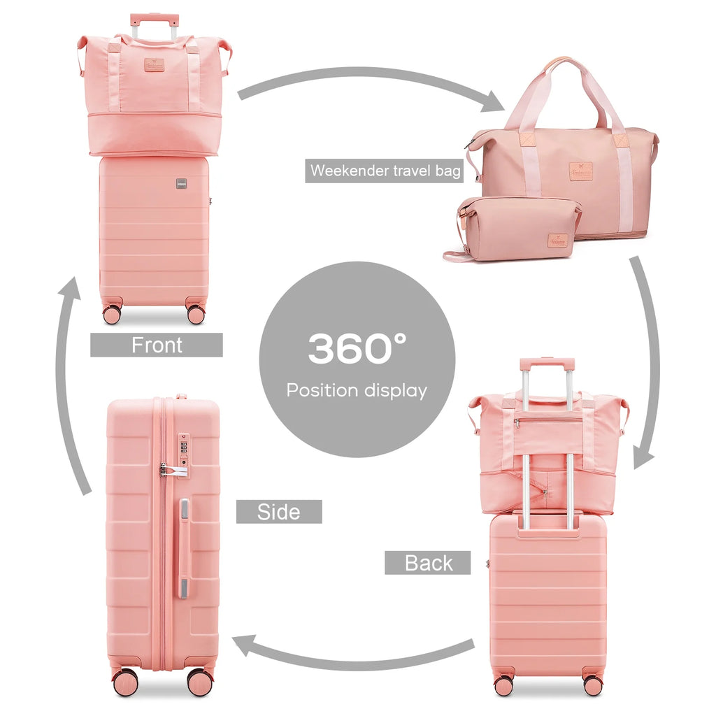 4 Piece Luggage Set 