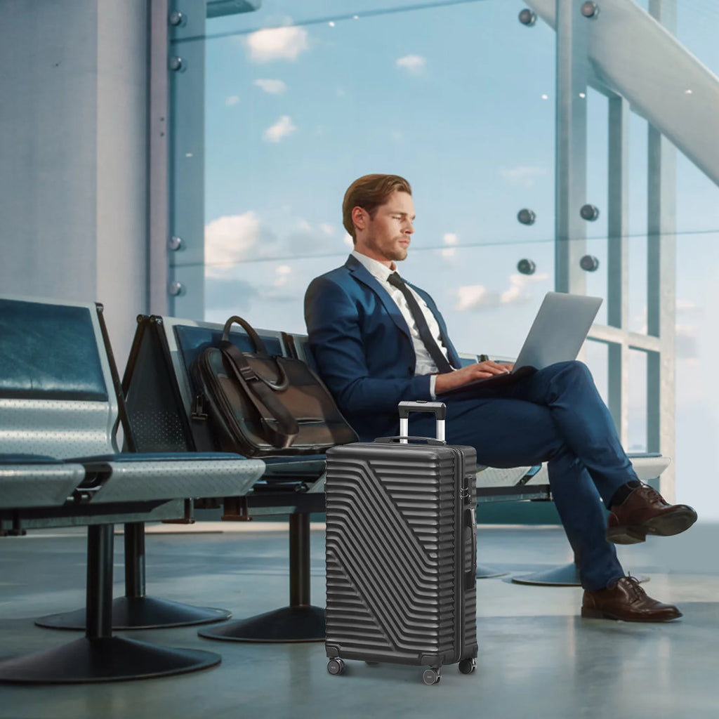 3 Pcs Suitcase Luggage Set with TSA Lock