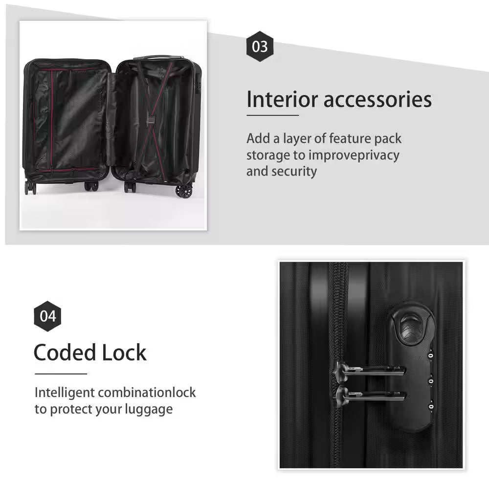 20” Hardside Carry-On Spinner Suitcase