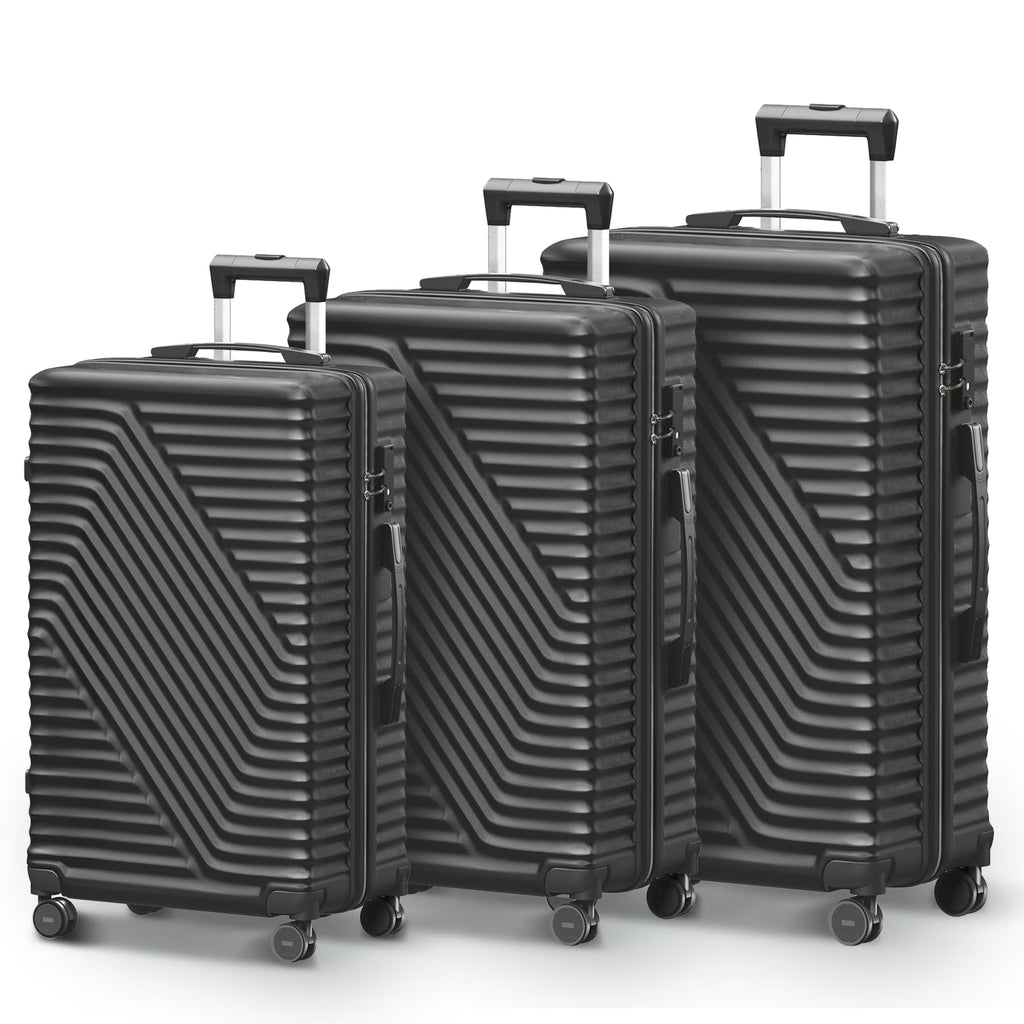 3 Pcs Suitcase Luggage Set with TSA Lock