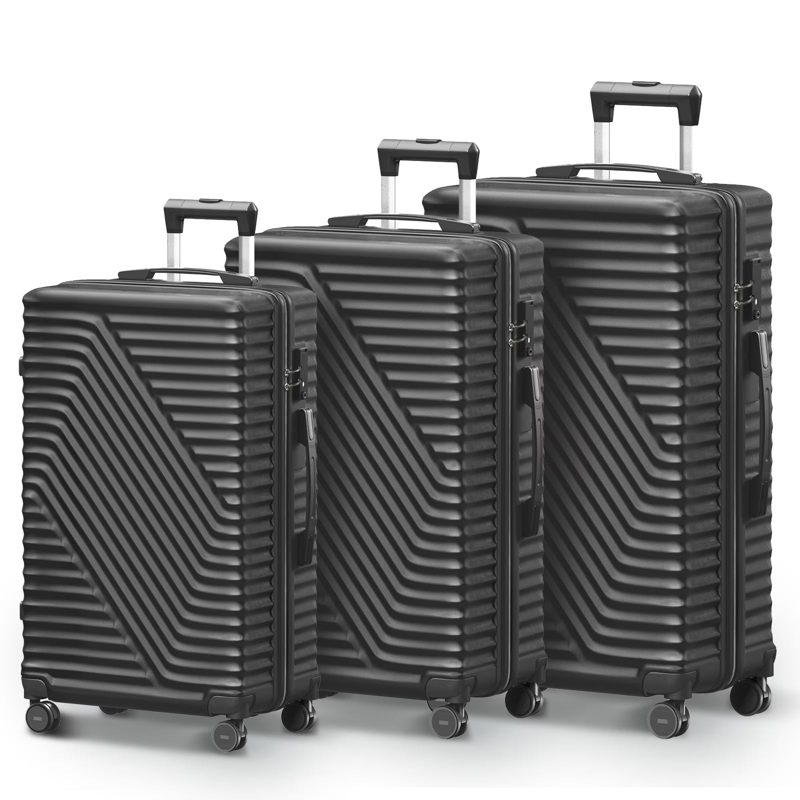3 Pcs Suitcase Luggage Set with TSA Lock