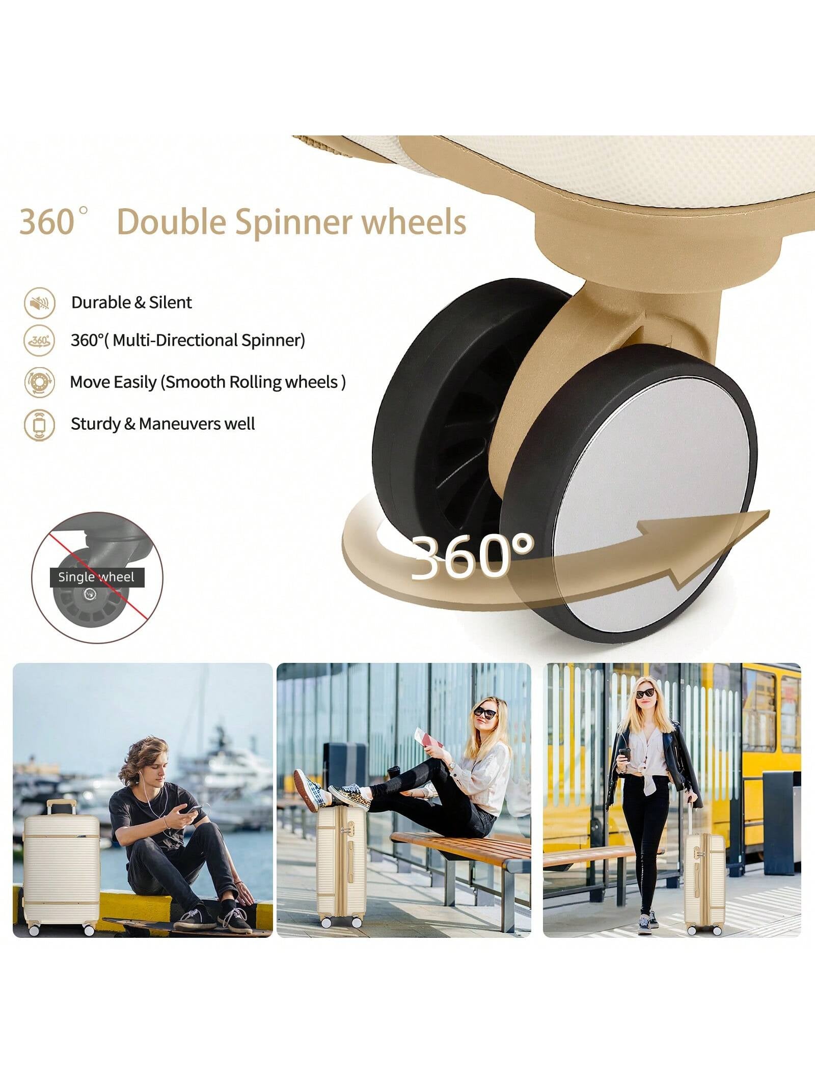 6-Piece Expandable Luggage Set