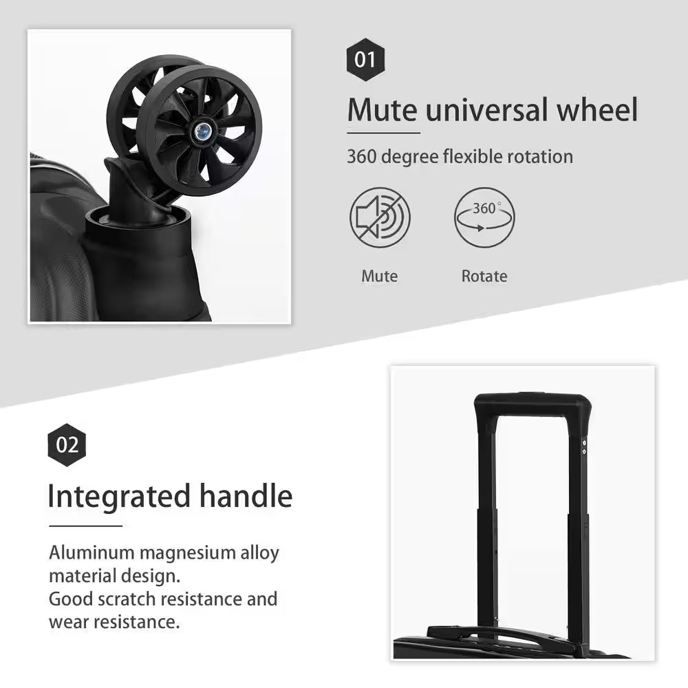 20” Hardside Carry-On Spinner Suitcase