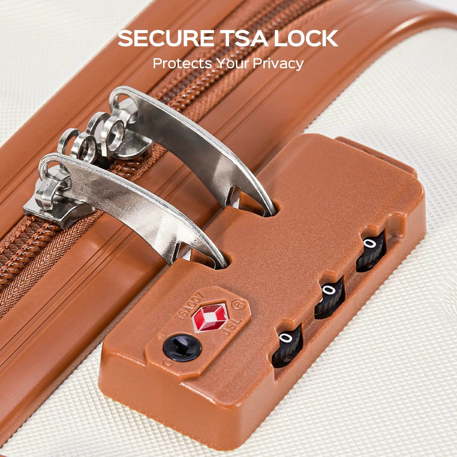 4 Pcs Travel Luggage Sets, 20 & 28 Inch 