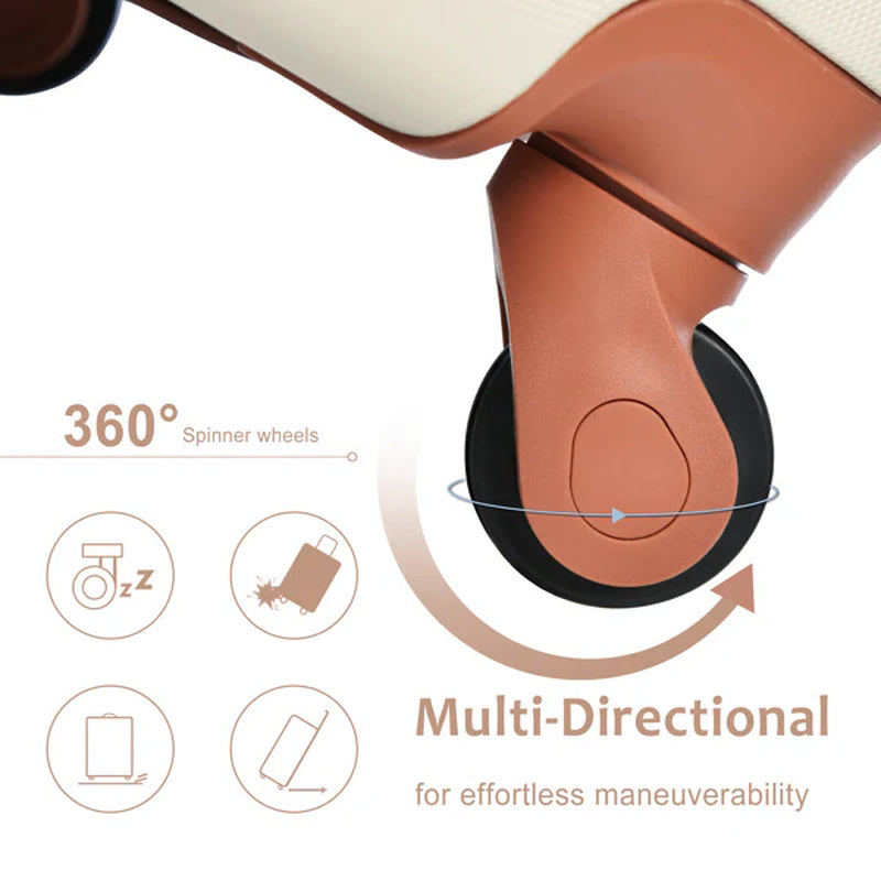 3-Piece Hardside Suitcase Set 