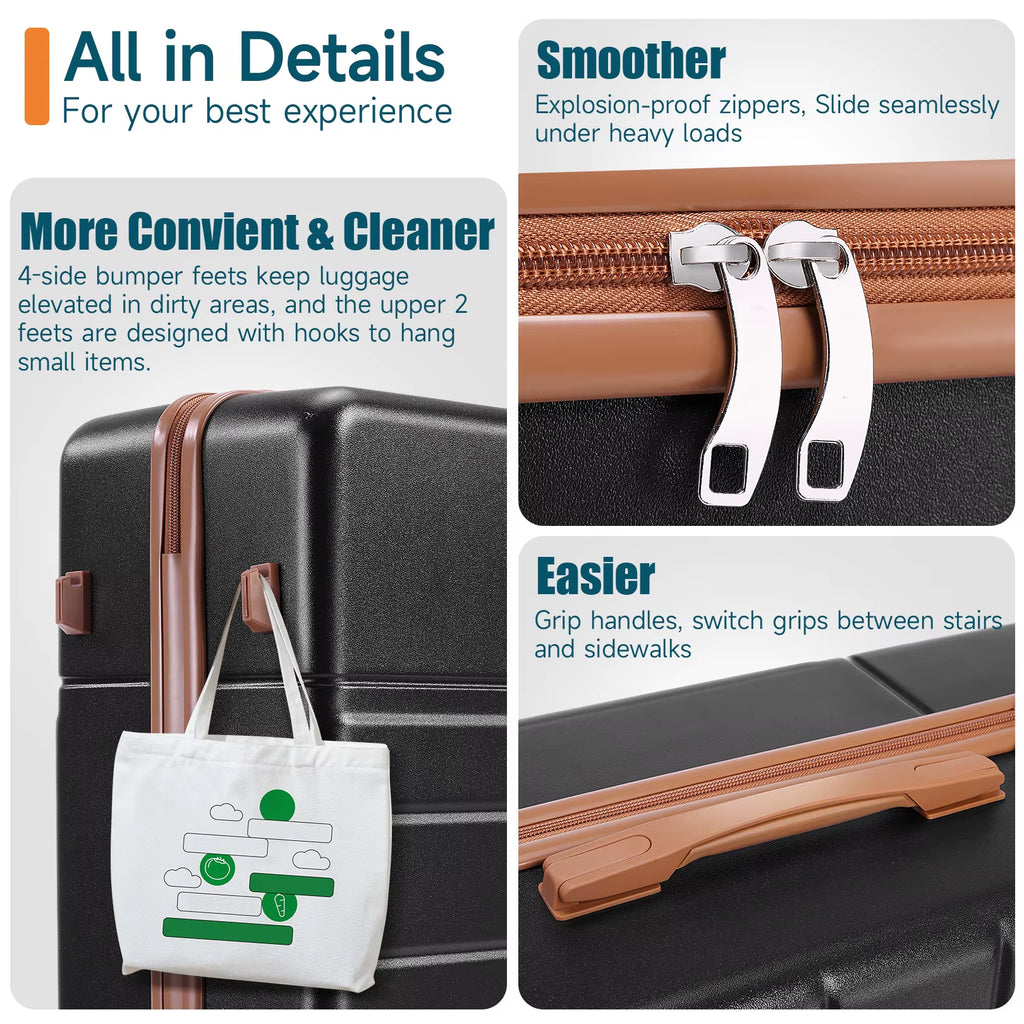 Travel Suit Case Set Set 3/4 Piece